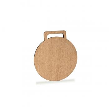 Medalla de madera haya