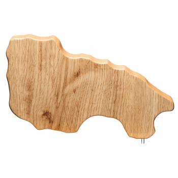 Mapa madera La rioja roble natural (solo parte alta) (Frontal)