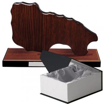 Mapa madera La rioja wengue con base (Frontal)