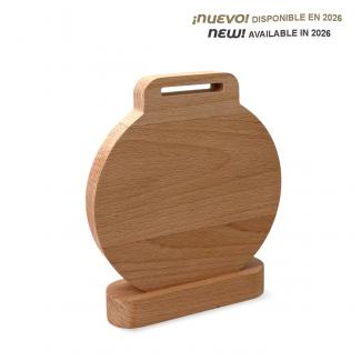 Medalla madera haya premium