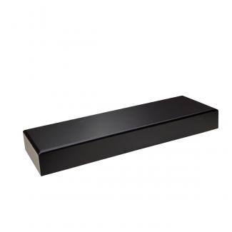 Peana de madera negro