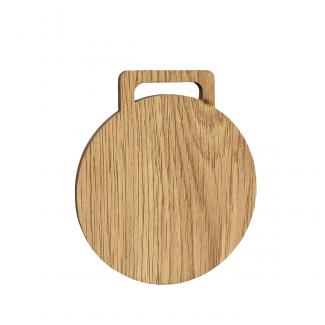 Medalla de madera
