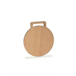 Medalla de madera haya