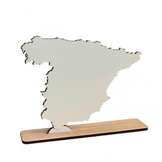 Mapa españa madera sublimacion