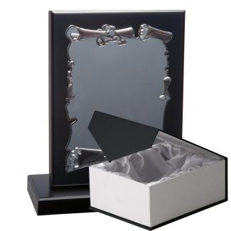 Cuña Rectangular Negro, serie CP-70140C2 (Frontal)