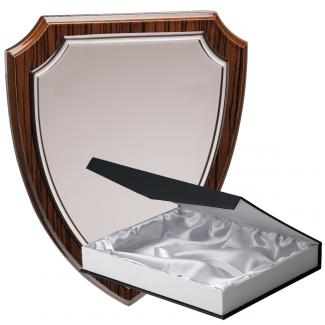 Kit metopa de madera color zebrano nogal, aluminio y estuche lujo, serie P460B-60500 (Frontal)