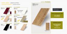 Planchas de madera para corte láser